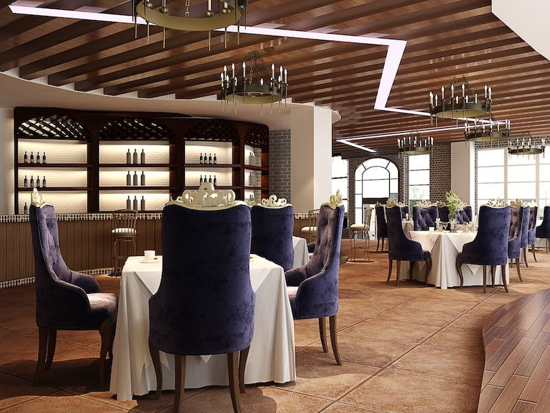 Nighttime floor cleaning service minimizes disruption and ensures immaculate floors for West New York restaurants.
